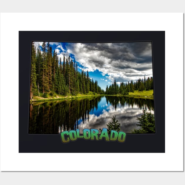 Colorado (Rocky Mountain National Park - Lake Irene) Wall Art by gorff